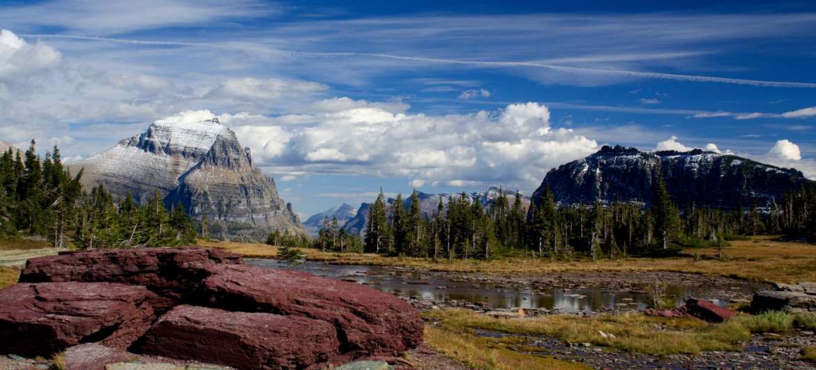 Ziel Glacier-Nationalpark