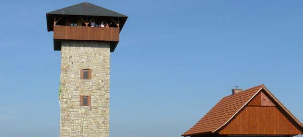Смотровая башня У боровице: Туризм