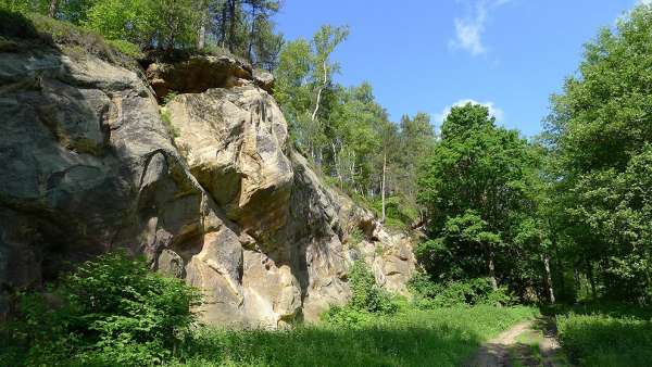 Les rochers de Raubířské