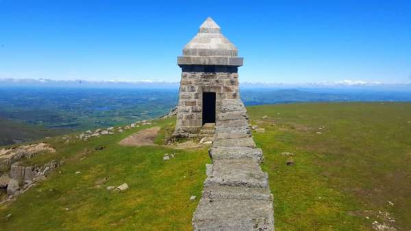 Slieve Commedagh 819 m above sea level