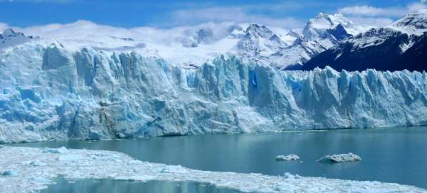 The most beautiful glaciers of the world: Weather and season