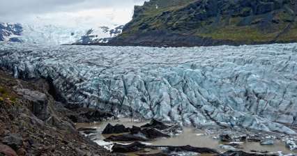 Glacier Svinafellsjökull