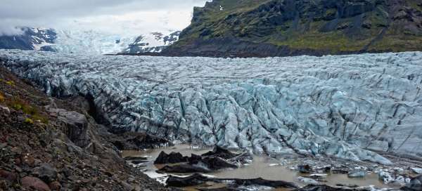 ľadovec Svínafellsjökull: Víza