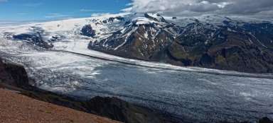 ľadovec Skaftafellsjökull
