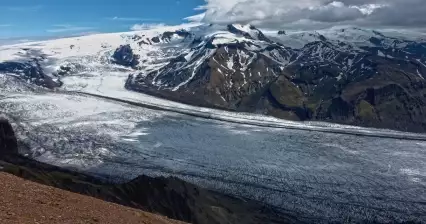 Lodowiec Skaftafellsjökull