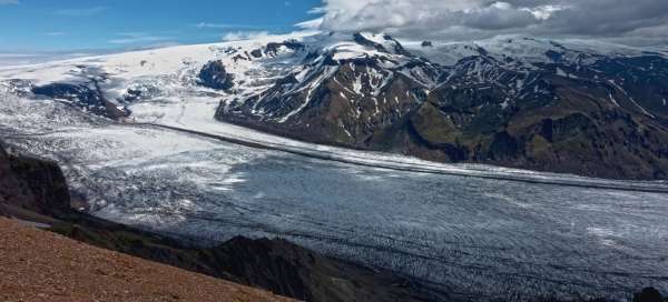 Ledovec Skaftafellsjökull: Víza