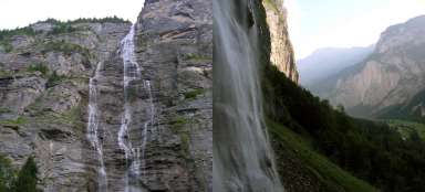 Mürrenbachfall-waterval