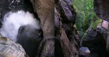 Trümmelbachfälle Waterfalls