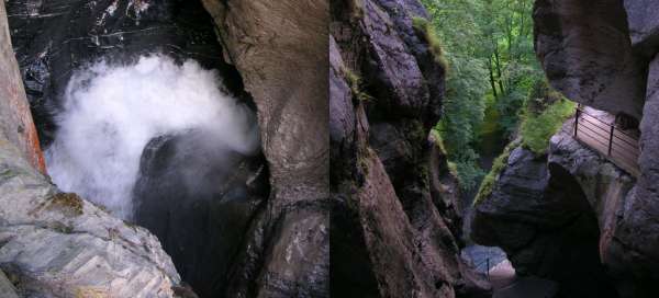 Cascade de Trümmelbachfälle: Météo et saison
