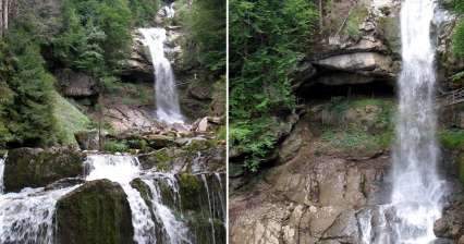 Giessbachfall-waterval