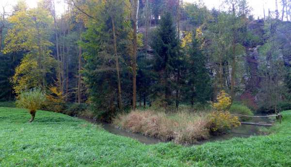 Picturesque valley of Žehrovka