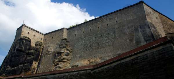 Pevnost Königstein: Ubytování