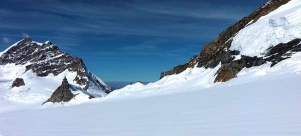 Jungfraujoch: Počasí a sezóna