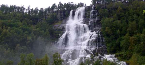Najpiękniejsze wodospady w Europie: Zakwaterowanie
