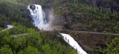 Wasserfall Skjervsfossen