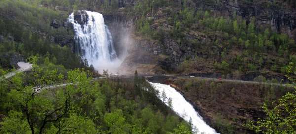 Vodopád Skjervsfossen: Bezpečnost