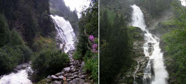 Stuibenfall waterfall: Hiking