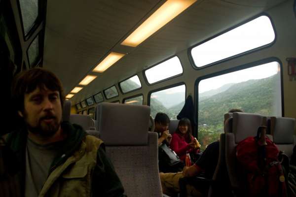 Vlak do Zermattu