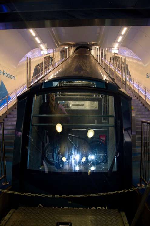 Underground cable car