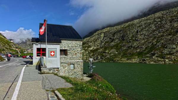 Col du Grand-Saint-Bernard 2473 m boven zeeniveau