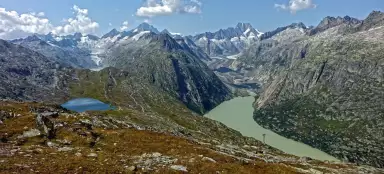 Ascent to Sidelhorn (2764 m above sea level)