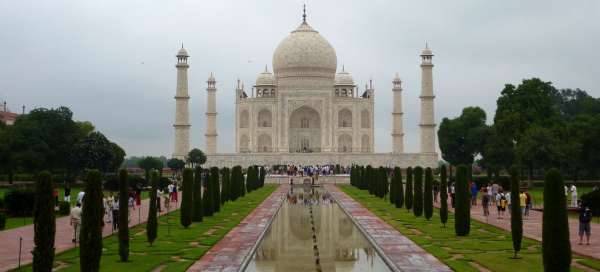 Taj Mahal: Počasí a sezóna