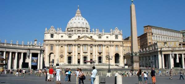 St Peter's Basilica: Weather and season