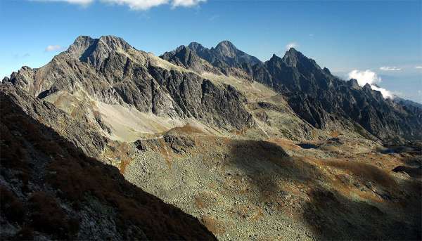 Les pics des Tatras