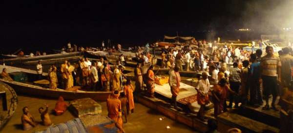 Abend am Ganges