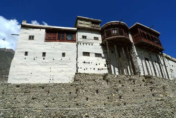 Front view of Baltit Fort