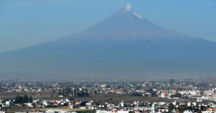 Volcano Popocatépetl