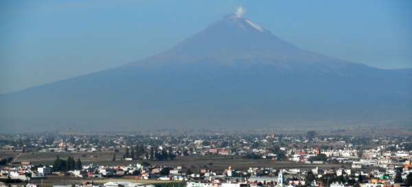 Sopka Popocatépetl: Bezpečnost