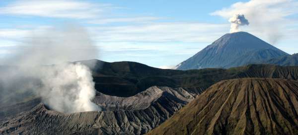 Mount Semeru-vulkaan: Weer en seizoen