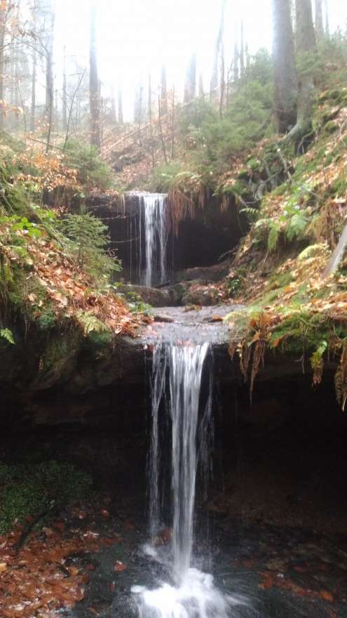 Chribský waterfall