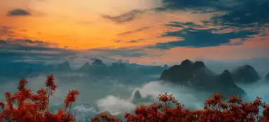Yangshuo und Li-Fluss