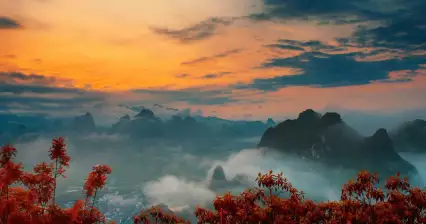 Yangshuo und Li-Fluss