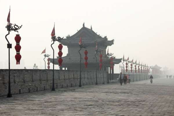 Mury miejskie (西安 城墙)