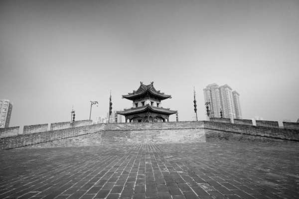 Mestské hradby (西安 城墙)