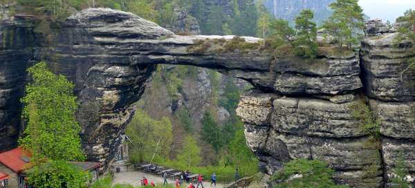 Los lugares más bellos de la Suiza bohemia: Clima y temporada
