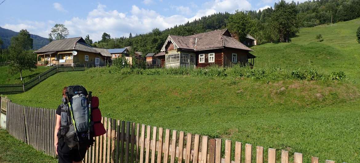 Hoverla 및 Svidovecká poljana를 통해 트레킹: 관광 여행