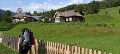 Wanderung durch Hoverla und Svidovecká poljana