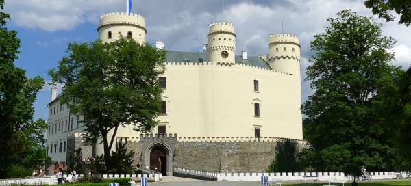 Castillo de Orlík nad Vltavou: Transporte