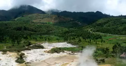 Výlet na náhornú plošinu Dieng