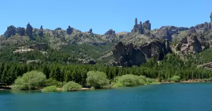 Jízda údolím řeky Limay