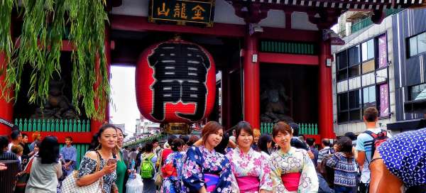 Wizyta w Japonii: Zakwaterowanie