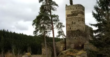 Zřícenina hradu Gutštejn