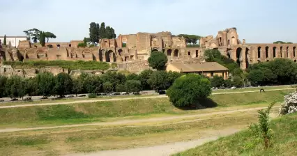 Ruinas en el Palatino