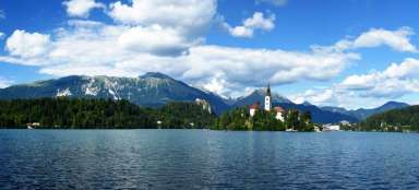 Circuito della gola di Vintgar con il lago di Bled
