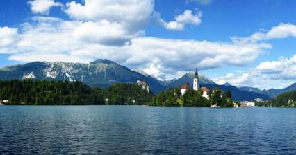 Circuito della gola di Vintgar con il lago di Bled