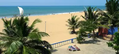 Baignade à Negombo